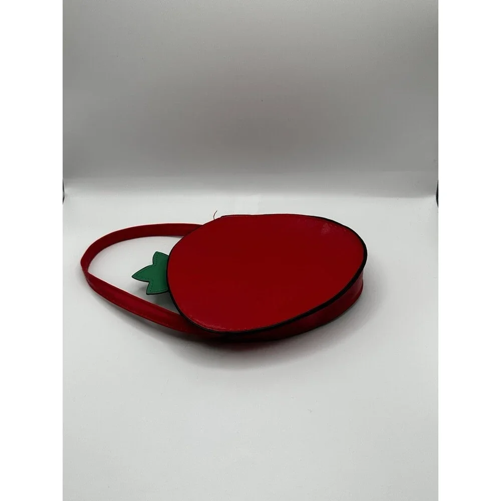 Strawberry Shaped Crossbody Bag Faux Leather Novelty Purse Kids Girls NWOT
